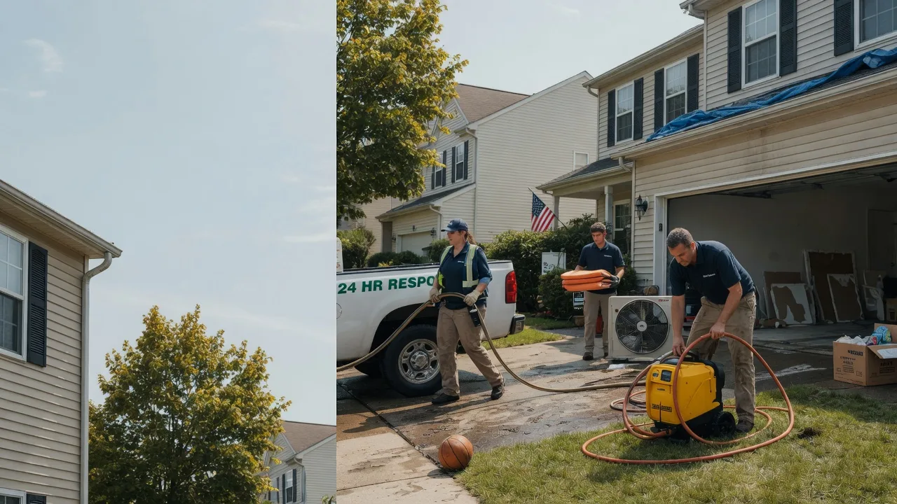 Emergency Water Damage Restoration in Gandeeville, WV near me